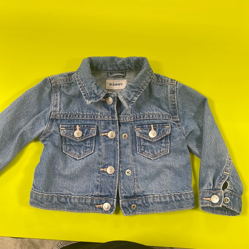 Old navy jean jacket 18-24months